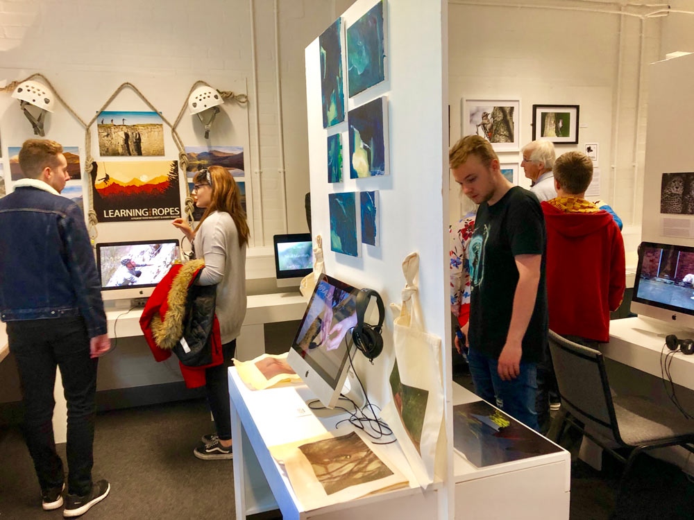 University of Cumbria Wildlife Media exhibition