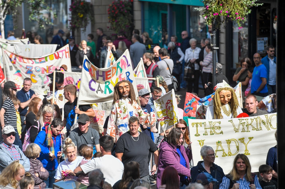 Carlisle Pageant, Carlisle city centre