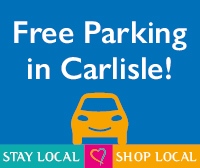 Free parking in Carlisle - Stay Local, Shop Local